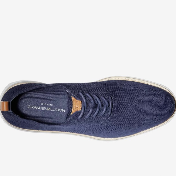 Navy Cole Haan Grand Evolution Stitchlite Oxford - Picture 6 of 10